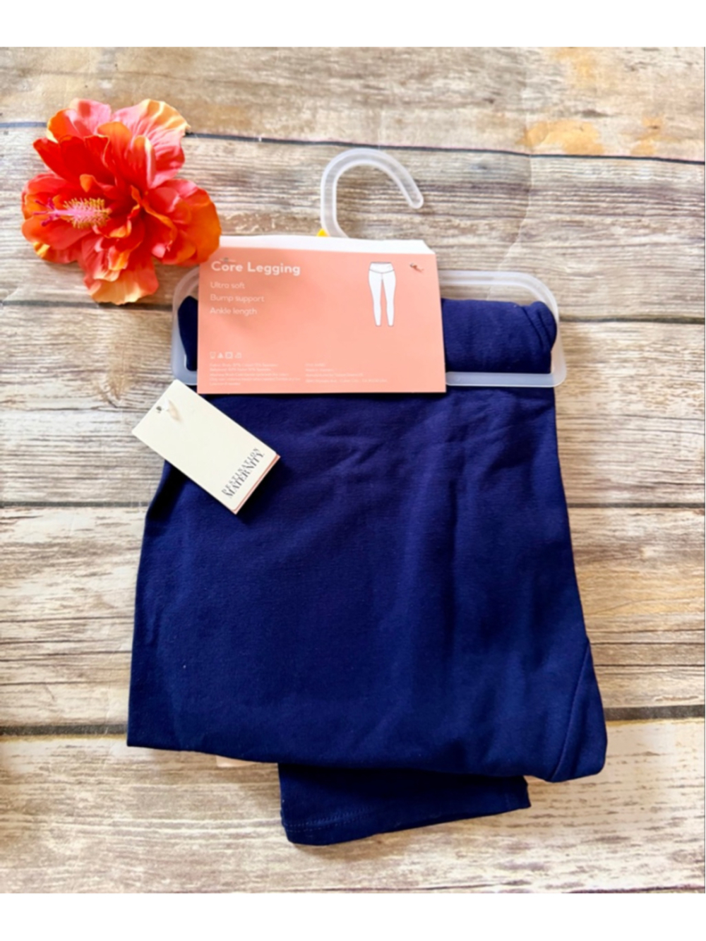 NWT NAVY BLUE CORE LEGGINGS-SIZE LARGE